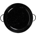 Poêles à frire noires en acier diamètre 34 cm 