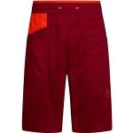 Shorts La Sportiva Bleauser rouges bio look fashion pour homme 