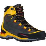Chaussures de randonnée La Sportiva Trango jaunes tressées en microfibre en gore tex légères Pointure 43 pour homme 