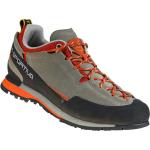 Chaussures trail La Sportiva Boulder grises en daim légères pour homme 