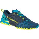 Chaussures de running La Sportiva Bushido bleues en fil filet Pointure 47,5 pour homme en promo 