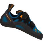 Chaussures de salle La Sportiva Tarantula bleues en daim légères Pointure 46,5 pour homme 