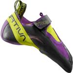 Chaussures de salle La Sportiva violettes en cuir Pointure 42,5 pour homme 