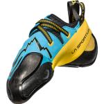 Chaussures de salle La Sportiva Futura jaunes en caoutchouc pour pieds étroits Pointure 46 pour homme en promo 