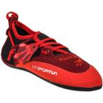 Chaussons d'escalade La Sportiva Stickit rouges Pointure 29 look fashion pour enfant 