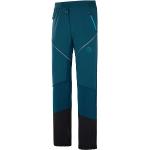 Pantalons de randonnée La Sportiva bleus coupe-vents stretch Taille M look fashion pour homme 