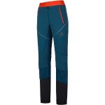 Pantalons de randonnée La Sportiva bleus coupe-vents stretch Taille XS look fashion pour femme 