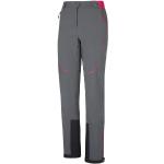 Pantalons de randonnée La Sportiva gris en shoftshell Taille S look fashion pour femme 