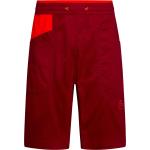 Shorts de sport La Sportiva Bleauser rouges bio éco-responsable Taille M look fashion pour homme 
