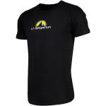 La Sportiva Footstep Short Sleeve T-shirt Noir L Homme