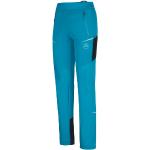 Pantalons de randonnée La Sportiva bleus en polyester Taille S look fashion pour femme 