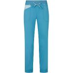 Pantalons de randonnée La Sportiva bleus en coton Taille XS look fashion pour femme 