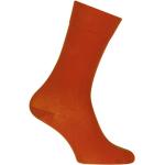 Chaussettes Labonal orange en jersey made in France Pointure 46 pour homme 