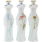 Vases chinois Lachineuse multicolores en porcelaine inspirations zen de 27 cm 