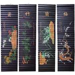 Décors muraux Lachineuse multicolores en bambou 