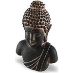 Bougies Lachineuse noires à motif Bouddha 