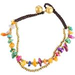 Bracelets de perles Lachineuse multicolores en résine inspirations zen look asiatique pour femme 