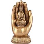 Décorations Lachineuse dorées à motif Bouddha 