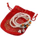 Bracelets de perles Lachineuse blancs à perles look asiatique 