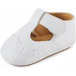 Chaussures premiers pas pour baptême blanches Pointure 18 look fashion pour bébé 