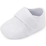 Chaussures pour baptême blanches look fashion pour bébé 