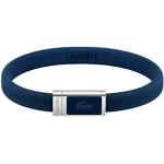 Bracelets silicone Lacoste bleu marine en silicone look fashion pour homme 