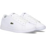 Baskets  Lacoste Carnaby blanches made in France Pointure 37 look casual 