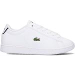 Baskets  Lacoste Carnaby blanches made in France Pointure 34 look casual 
