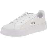 Chaussures de sport Lacoste Carnaby blanches Pointure 37 look fashion pour femme 