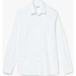 Chemises Lacoste blanches stretch Taille XS pour homme 