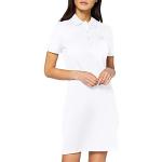 Robes Lacoste blanches Taille S look fashion pour femme en promo 