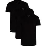 T-shirts Lacoste Essentials noirs à manches courtes à manches courtes Taille L look fashion pour homme 