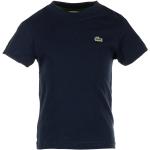 T-shirts Lacoste bleus Taille 8 ans pour fille de la boutique en ligne Miinto.fr 