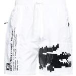 Bermudas Lacoste LIVE blancs en polyester Taille 3 XL look sportif pour homme 
