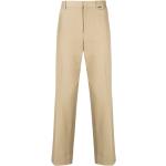 Pantalons chino Lacoste marron en viscose Taille 3 XL W46 pour homme en promo 