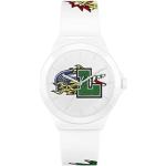 Montres Lacoste blanches look fashion pour homme 