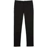 Pantalons chino Lacoste noirs bio stretch W40 look fashion pour homme en promo 