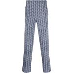 Joggings Lacoste bleu marine à rayures en coton mélangé Taille 3 XL pour homme 