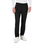 Pantalons droits Lacoste noirs à logo Taille XL look fashion pour homme 