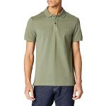 Polos unis Lacoste verts Taille XL look fashion pour homme 
