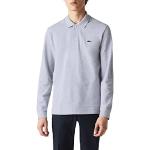 Lacoste Polo Manches Longues classic Fit Homme Argent Chine S