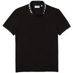 Polos Lacoste noirs bio Taille 3 XL look fashion pour homme 
