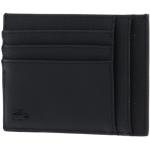 Porte-cartes Lacoste Classic noirs en PVC avec blocage RFID look fashion pour homme 