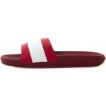 Sandales Lacoste rouges Pointure 44,5 avec un talon jusqu'à 3cm pour homme en promo 