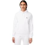 Sweats Lacoste Classic blancs en jersey bio Taille XL look fashion pour homme en promo 