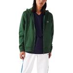 Sweats Lacoste Classic verts en jersey bio Taille XS look fashion pour homme en promo 
