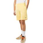 Bermudas Lacoste jaunes bio Taille 3 XL look fashion pour homme 
