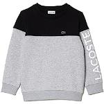Sweatshirts Lacoste gris enfant bio look fashion 