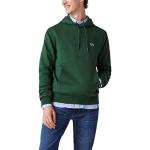 Sweats Lacoste Classic verts en jersey bio à capuche Taille XL look fashion pour homme en promo 