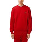 Sweats Lacoste rouges bio Taille XXL look sportif pour homme en promo 